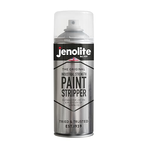 JENOLITE Industrielle Stärke Farbabisolierer/Farbentferner, Aerosol | Verwendung auf Holz, Metall, Ziegel, Beton – Farben, Lacke, Klebstoffe | 400ml von JENOLITE