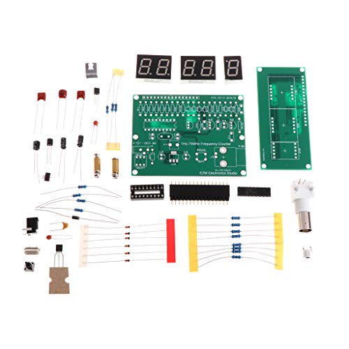 JENOR Frequenzzähler, 1 Hz - 75 MHz, 7 V - 9 V, 50 mA, DIY-Set, Cymometer, Modul-Tester, Messgerät JENOR Frequenzzähler, 1 Hz - 75 MHz, 7 V - 9 V, 50 mA, DIY-Set, Cymometer, Modul-Tester, Messgerät von JENOR