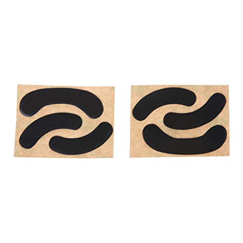 JENOR Mausfüße für SteelSeries XAI/Sensei/RAW/MLG, 0,6 mm, 2 Sets von JENOR