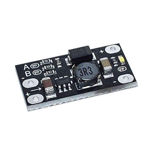 JENOR Mini-DC-DC Lithium-Batterie-Boost-Modul, Step Up 3,7 V bis 12 V Multifunktions-Platine von JENOR