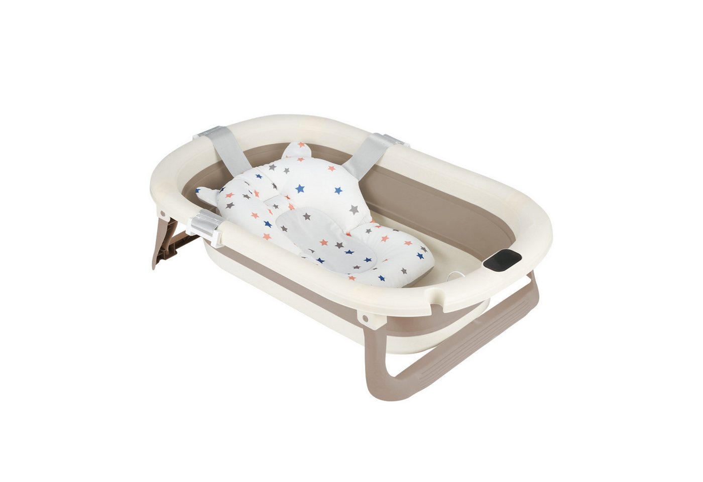 JEOBEST Babybadewanne Baby Badewanne Faltbare mit Integriertem Thermometer, Platzsparend & faltbar, Tragbare Wanne JEOBEST Babybadewanne Baby Badewanne Faltbare mit Integriertem Thermometer, Platzsparend & faltbar, Tragbare Wanne von JEOBEST