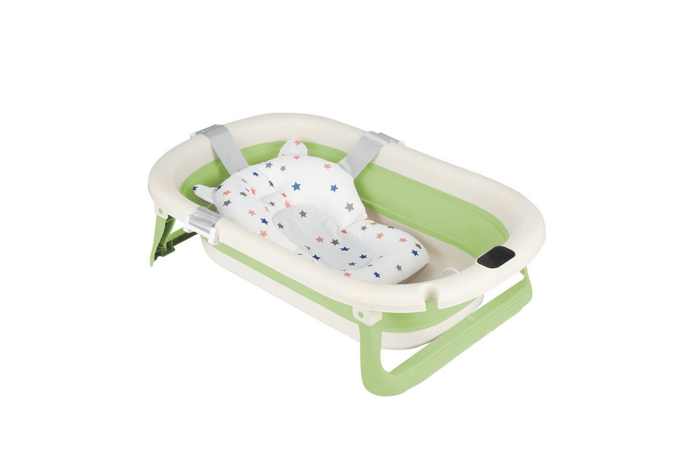 JEOBEST Babybadewanne Baby Badewanne Faltbare mit Integriertem Thermometer, Platzsparend & faltbar, Tragbare Wanne JEOBEST Babybadewanne Baby Badewanne Faltbare mit Integriertem Thermometer, Platzsparend & faltbar, Tragbare Wanne von JEOBEST