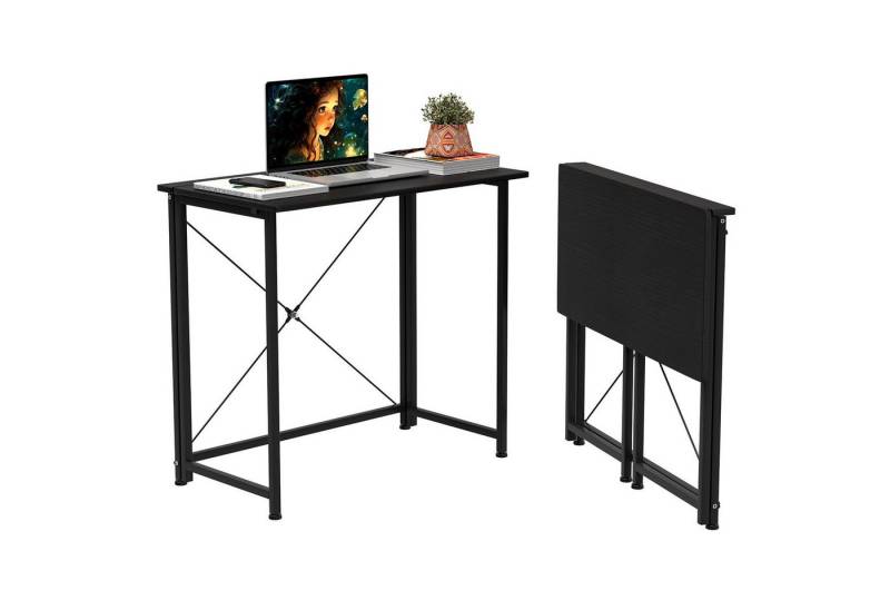 JEOBEST Computertisch Faltbar Tisch, Faltbarer Kleiner Schreibtisch Platzsparend, Klappbar PC Tisch 80 x 45 x 75cm JEOBEST Computertisch Faltbar Tisch, Faltbarer Kleiner Schreibtisch Platzsparend, Klappbar PC Tisch 80 x 45 x 75cm von JEOBEST