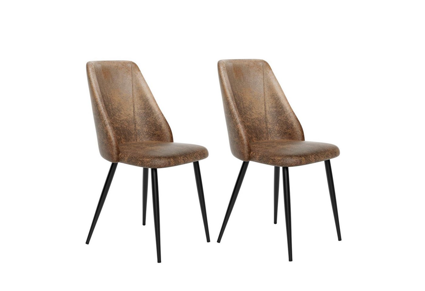 JEOBEST Esszimmerstuhl Küchenstuhl, Stuhl Esszimmer oder Esstisch Stuhl, (2er Set), Stilvolles Vintage Design von JEOBEST