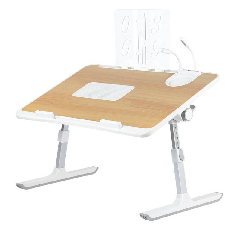 JEOBEST Laptoptisch Lapschreibtisch mit neigbarer Arbeitsfläche, Betttablett,Notebooktisch, Höhenverstellbar, Klappbarer Lapdesk JEOBEST Laptoptisch Lapschreibtisch mit neigbarer Arbeitsfläche, Betttablett,Notebooktisch, Höhenverstellbar, Klappbarer Lapdesk von JEOBEST