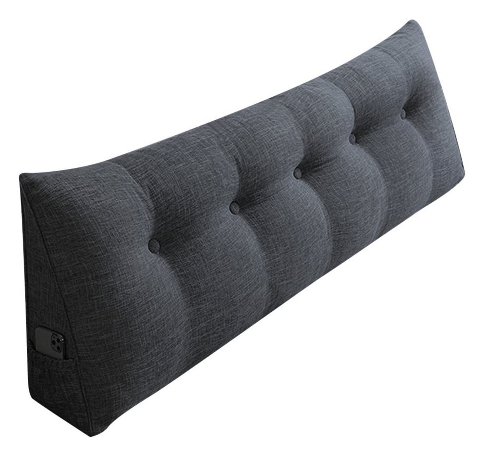 JEOBEST Rückenkissen Lesekissen für Bett und Sofa, Keilkissen Groß, mit waschbarem Bezug, Ideal zum Anlehnen im Bett JEOBEST Rückenkissen Lesekissen für Bett und Sofa, Keilkissen Groß, mit waschbarem Bezug, Ideal zum Anlehnen im Bett von JEOBEST