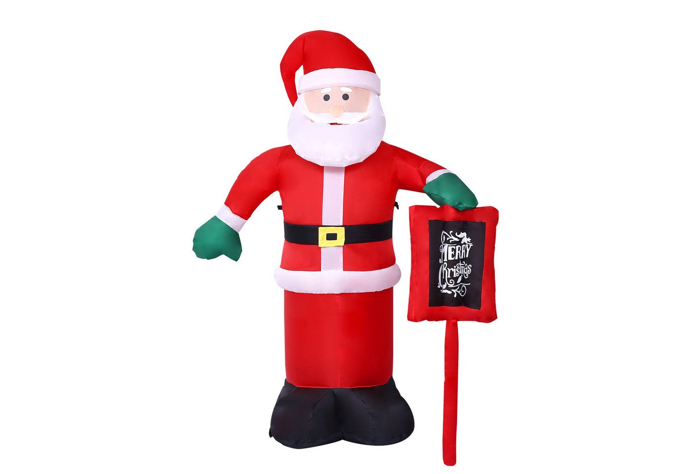 JEOBEST Weihnachtsmann 180CM Verbesserte Weihnachtsmann Weihnachtsdekoration, für Draußen Garten Rasen und Feiertags Party Dekor von JEOBEST