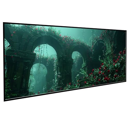 Architektur Diamond Painting (100x200cm), Diamond Painting Erwachsene Blume DIY Runden Steine Kristall Kunst Bastelnset Erwachsene Anfänger Set, zur Entspannung und Zimmer Wanddeko, Geschenke PJY9 R-M von JEPGFOU