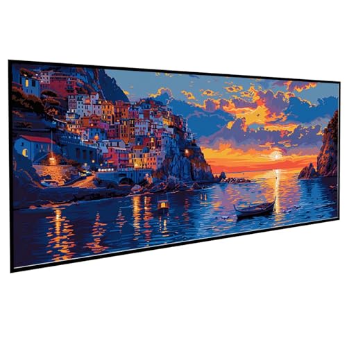Architektur Diamond Painting 40 x 80 cm, Diamond Painting Erwachsene Boot DIY Runden Steine Kristall Kunst Bastelnset Erwachsene Anfänger Set, zur Entspannung und Zimmer Wanddeko, Geschenke PJY3 O-Q Architektur Diamond Painting 40 x 80 cm, Diamond Painting Erwachsene Boot DIY Runden Steine Kristall Kunst Bastelnset Erwachsene Anfänger Set, zur Entspannung und Zimmer Wanddeko, Geschenke PJY3 O-Q von JEPGFOU