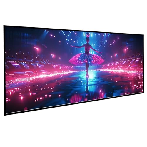 Diamond Painting Erwachsene Figurenkunst Diamond Painting Kinder TäNzer, DIY Runden Steine Mosaikherstellung Basteln Erwachsene Anfänger Set für Heim Schlafzimmer Deko, Geschenke 50 x 100 cm PJY4 0-Z von JEPGFOU