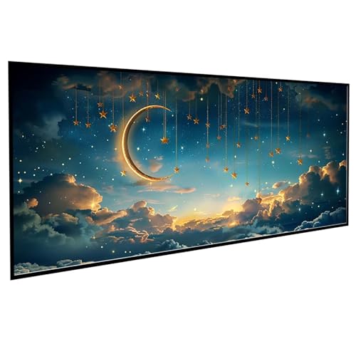 Diamond Painting Erwachsene Nacht Diamond Painting Kinder Stern, DIY Runden Steine Mosaikherstellung Basteln Erwachsene Anfänger Set für Heim Schlafzimmer Wand Deko, Geschenke 60x120cm PJY5 3-8 Diamond Painting Erwachsene Nacht Diamond Painting Kinder Stern, DIY Runden Steine Mosaikherstellung Basteln Erwachsene Anfänger Set für Heim Schlafzimmer Wand Deko, Geschenke 60x120cm PJY5 3-8 von JEPGFOU