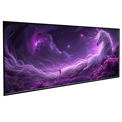 Diamond Painting Erwachsene Tier Diamond Painting Kinder Einhorn, DIY Runden Steine Mosaikherstellung Basteln Erwachsene Anfänger Set für Heim Schlafzimmer Wand Deko, Geschenke (90x180cm) PJY8 G-7 von JEPGFOU