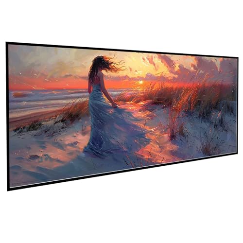 Figurenkunst Diamond Painting (40x50cm), Diamond Painting Erwachsene Frau DIY Runden Steine Kristall Kunst Bastelnset Erwachsene Anfänger Set, zur Entspannung und Zimmer Wanddeko, Geschenke PJY3 9-C von JEPGFOU