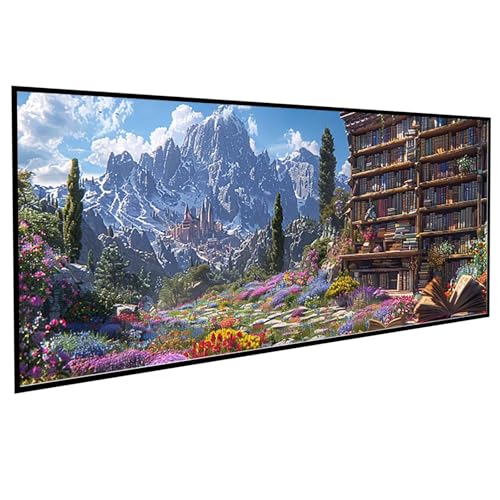 JEPGFOU Architektur Diamond Painting 40 x 80 cm, Diamond Painting Erwachsene BüCherregal DIY Runden Steine Kristall Kunst Bastelnset Erwachsene Anfänger Set, zur Zimmer Wanddeko, Geschenke PJY3 8-M JEPGFOU Architektur Diamond Painting 40 x 80 cm, Diamond Painting Erwachsene BüCherregal DIY Runden Steine Kristall Kunst Bastelnset Erwachsene Anfänger Set, zur Zimmer Wanddeko, Geschenke PJY3 8-M von JEPGFOU