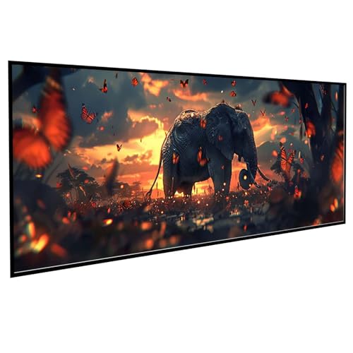 JEPGFOU Tier Diamond Painting 30x60CM, Diamond Painting Erwachsene Elefant DIY Runden Steine Kristall Kunst Bastelnset Erwachsene Anfänger Set, zur Entspannung und Zimmer Wanddeko, Geschenke PJY2 1-0 JEPGFOU Tier Diamond Painting 30x60CM, Diamond Painting Erwachsene Elefant DIY Runden Steine Kristall Kunst Bastelnset Erwachsene Anfänger Set, zur Entspannung und Zimmer Wanddeko, Geschenke PJY2 1-0 von JEPGFOU