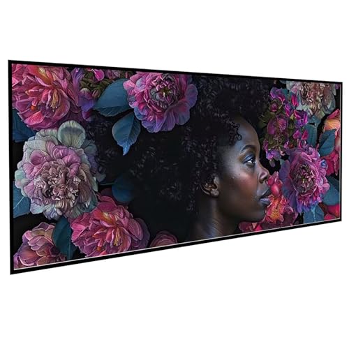Landschaft Diamond Painting 60 x 120 cm, Diamond Painting Erwachsene Blume DIY Runden Steine Kristall Kunst Bastelnset Erwachsene Anfänger Set, zur Entspannung und Zimmer Wanddeko, Geschenke PJY5 9-6 von JEPGFOU