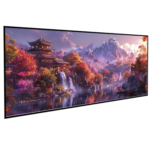Landschaft Diamond Painting 70x140CM, Diamond Painting Erwachsene BrüCke DIY Runden Steine Kristall Kunst Bastelnset Erwachsene Anfänger Set, zur Entspannung und Zimmer Wanddeko, Geschenke PJY6 1-T Landschaft Diamond Painting 70x140CM, Diamond Painting Erwachsene BrüCke DIY Runden Steine Kristall Kunst Bastelnset Erwachsene Anfänger Set, zur Entspannung und Zimmer Wanddeko, Geschenke PJY6 1-T von JEPGFOU