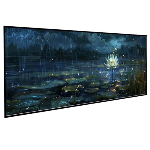 Landschaft Diamond Painting 80 x 160 cm, Diamond Painting Erwachsene Lotus DIY Runden Steine Kristall Kunst Bastelnset Erwachsene Anfänger Set, zur Entspannung und Zimmer Wanddeko, Geschenke PJY7 T-R Landschaft Diamond Painting 80 x 160 cm, Diamond Painting Erwachsene Lotus DIY Runden Steine Kristall Kunst Bastelnset Erwachsene Anfänger Set, zur Entspannung und Zimmer Wanddeko, Geschenke PJY7 T-R von JEPGFOU