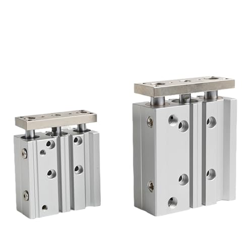 1 PCS Kompaktführungszylinder Pneumatikzylinder TCL12 TCL16 TCM20 TCM12X10S TCM16 TCL20 TCM25 TCM32 TCM40 TCM50 63 80(TCM16,225mm stroke) von JEQGDLUI