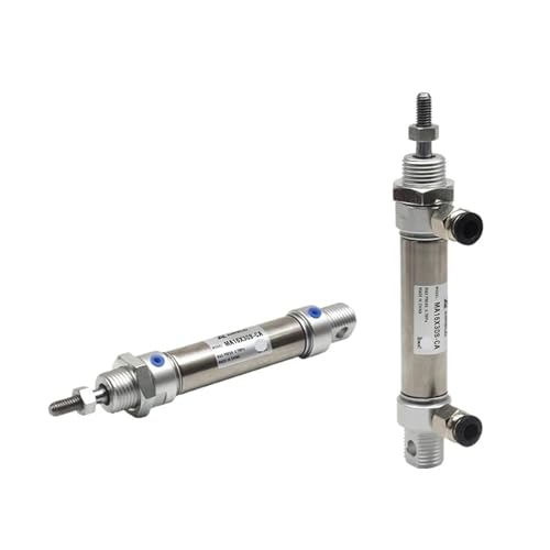 1 Stück MAC32X50SCA MAC32X75SCA 100SU Pneumatischer Edelstahlzylinder 10-300 mm Hub doppeltwirkender Mini-Rundzylinder MA32x100S-U-CM(MAC32X150S) von JEQGDLUI