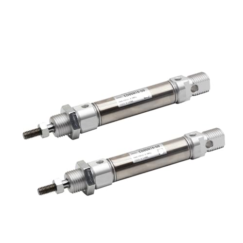 1 Stück Typ C85N Serie Zylinder Standard doppeltwirkend Einzelstange CD85N Bohrung 8 10 12 16 20 25 mm Hub 10–200 mm(C85N8,60mm stroke) von JEQGDLUI