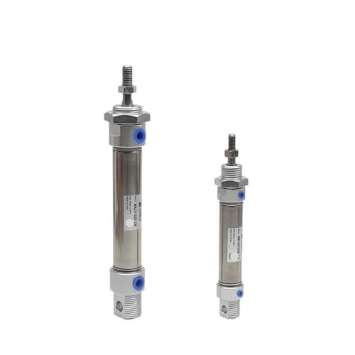 1 Stück eingebauter Magnet pneumatischer Edelstahlzylinder Mini-Rundzylinder MA25x30SCA MA25X50SCM MA25X75SU MA25X100SCA MA25X125SCA(MA25X25S) von JEQGDLUI