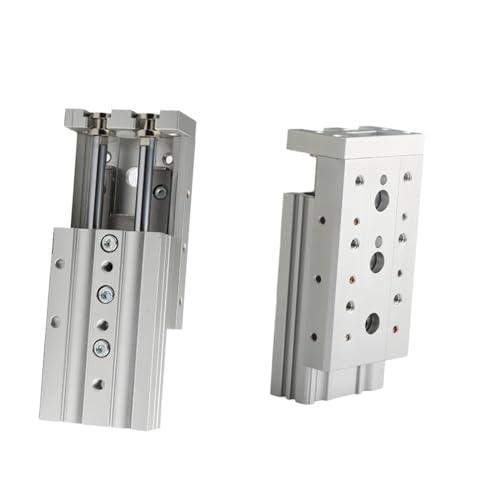 1 Stück pneumatischer Führungszylinder HLS12X10S HLS12X20S HLS12X30S HLS12X40SA HLS12X50S 12X75S HLS12LX10SA SBF(HLS12X100S) von JEQGDLUI