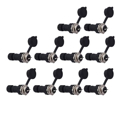 10 STÜCKE GX16 Anschlussmutter Männliche und Weibliche Buchse 2-10pin(Back nut 2P 10PCS) von JEQGDLUI