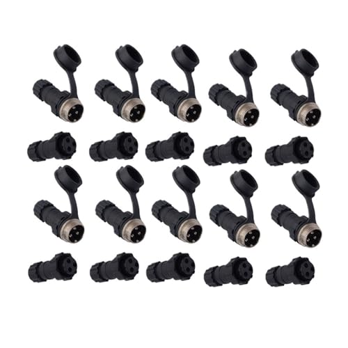 10 STÜCKE GX16 Anschlussmutter Männliche und Weibliche Buchse 2-10pin(Docking 3P 10PCS) von JEQGDLUI