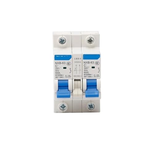 1P-1P NXB-63 Dual Power Interlock Switch DZ47 Interlock Conversion 63A Netzschaltung(3A) von JEQGDLUI