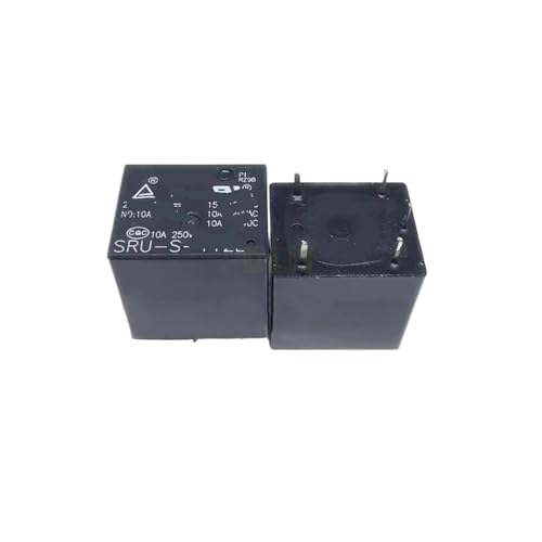 1x SRU-S-124L Relais 24V DC 5Pin 10A von JEQGDLUI