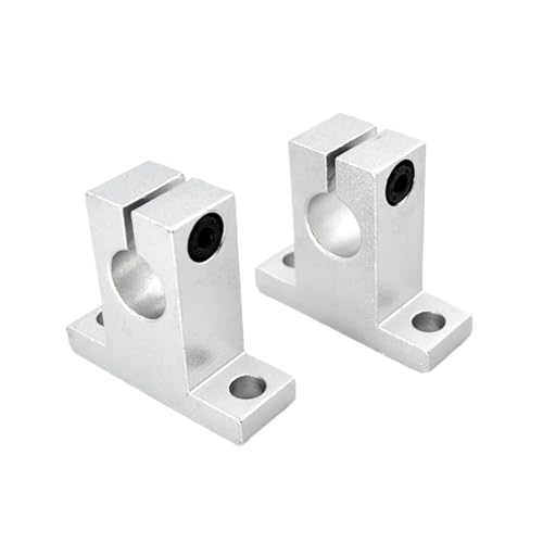 2 Stück Linearlager-Führungswellenstützen(6mm) von JEQGDLUI