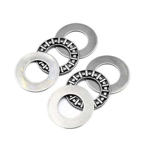 2-teilige Axial-Nadellager Miniatur-Gleitlager(AXK3047 2AS 30x47x4) von JEQGDLUI