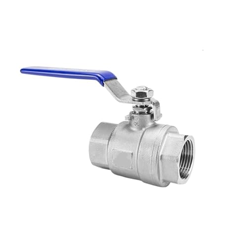 201 Edelstahl verdickter Kugelhahn zweiteilig zweiteilig Innengewinde Innengewinde Wasserrohr-Umschaltventil 4 Minuten 6 Minuten 1 Zoll(G2) von JEQGDLUI