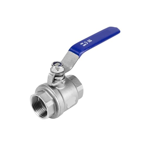 201 Mittelgroßes verdicktes Edelstahlventil Q11F-16P zweiteiliges Kugelhahngewinde Gewinde 4 Minuten 6 Minuten 1 Zoll 201(G4) von JEQGDLUI