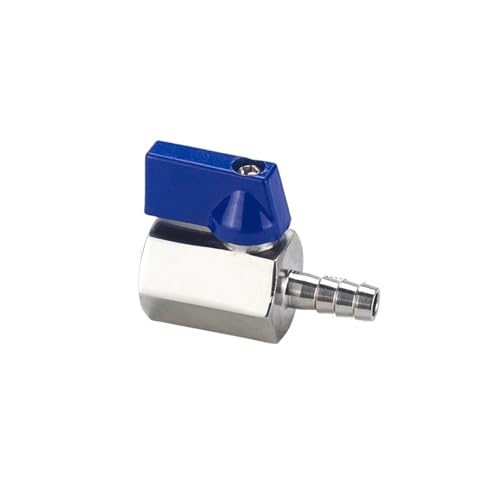 304 Pagode Innengewinde Edelstahl Mini-Kugelhahn Mini-Hochdruck-Pagode Innengewinde kleines Ventil 6 Minuten 4 Minuten 1 Zoll(G1/4*outside diameter 8mm) von JEQGDLUI