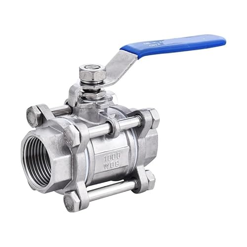 304 dreiteiliger Edelstahl-Kugelhahn 3PC Innengewinde Q61F-16P Hochdruck-Innengewinde-Kugelhahn 4 Punkte(G3) von JEQGDLUI