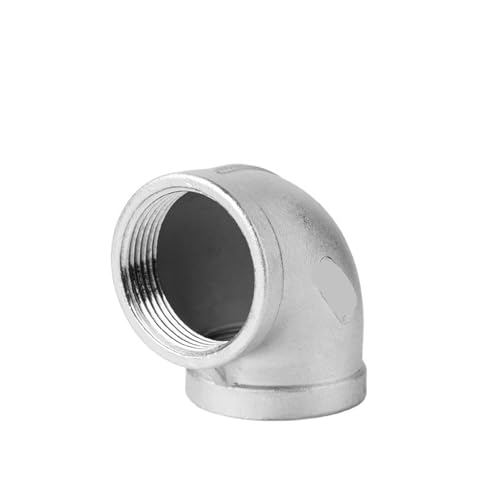 316L Edelstahl 90 Grad Innengewinde Winkelgewinde Innengewinde 4 Minuten 6 Minuten 1 Zoll rechtwinklige Wasserrohrverbindung(G3/4) von JEQGDLUI