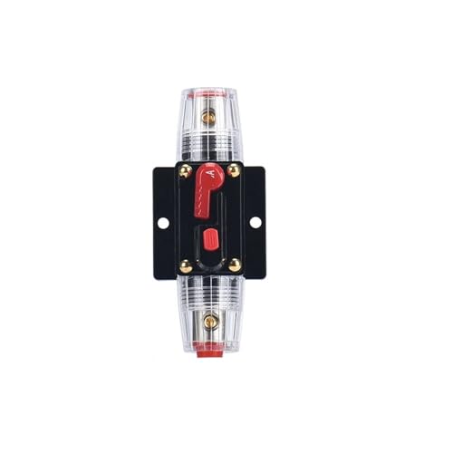A1 Typ Auto LKW Batterie Leistungsschalter Selbstwiederherstellung DC12V 24V Car Audio Sicherungshalter(40A) von JEQGDLUI