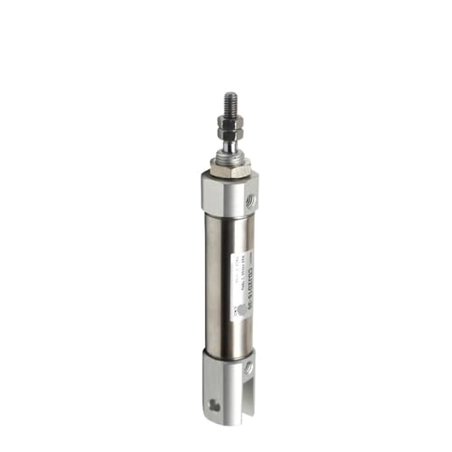 CDJ2D10 CDJ2D16 Mini-Zylinder mit doppeltem Gabelkopf, einfach wirkend, Einzelstange, 10 mm, 16 mm Bohrung, 5–200 mm Hub mit Stift(5SZ) von JEQGDLUI
