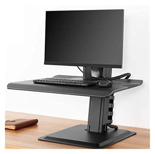 JEQGDLUI Northbayou BT15 190 cm Multifunktions-Computer-Sitz-Steh-Arbeitsplatz, Schwarz, frei anhebbarer Computer-Tisch, All-in-One-Tisch(Black) von JEQGDLUI