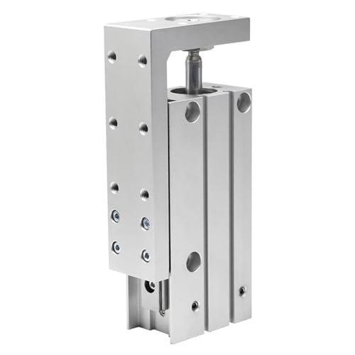 MXH16-20 HLH16X20S Führungsschienenzylinder Präzisions-Pneumatikschieber Führungsstangenzylinder Lineare Seitenschiene MXH6-10 10-25 MXH16-30 MXH20-50Z(50mm stroke,MXH20) von JEQGDLUI