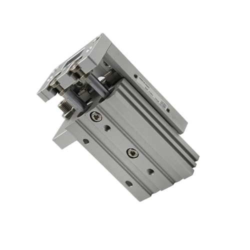 Pneumatikschlitten HLS Doppelstangenführungsschlitten Pneumatikzylinder eingebauter Magnet HLS6X10S HLS6X10AS HLS6X10A HLS6X10B(HLS6X10S) von JEQGDLUI