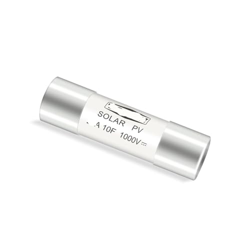 Solar DC 1000V Photovoltaik-Sicherung 6A 10A 15A 20A 25A 30A Hochspannung for Schutz der Solaranlage(25A) von JEQGDLUI