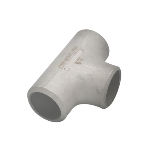 T-Stück aus Edelstahl 304, Industriequalität, geschweißt, nahtlos gestanzt, T-Stück aus gepresstem Rohr mit gleichem Durchmesser, amerikanischer Standard(G4 wall thickness 3mm) von JEQGDLUI