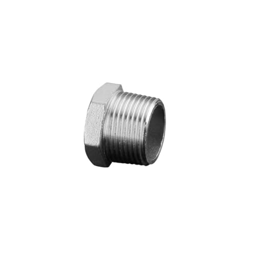 Verbindungsdraht aus Edelstahl 304 direkter externer Draht-T-Winkel 6 Minuten bis 4 Minuten Wasserrohrzubehör mit variablem Durchmesser G3/4(G3/4 Flat external thread plug) von JEQGDLUI