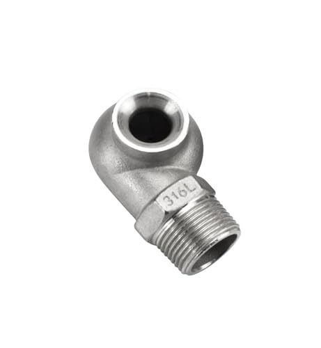 Wirbeldüse aus Edelstahl 316L, Wirbeldüse mit großem Durchfluss, Entschwefelung, Staubentfernung, Kühlsprühdüse, Hohlkegeldüse(External thread G1-1/4) von JEQGDLUI