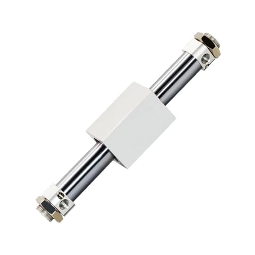 Zylinder RMS-Serie 10 16 20 25 32 40 mm Bohrungsdurchmesser Kolbenstangenloser Magnetzylinder Zylinderhub 50 100 150 200 250 300 mm(Stroke 800mm) von JEQGDLUI