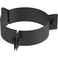 Dw-black 3-Punkt-Abspannschelle Edelstahl matt schwarz ø 130 mm - Jeremias von JEREMIAS