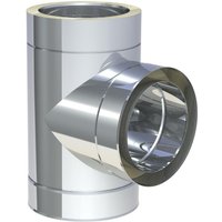 Jeremias - dw-eco 2.0 T-Anschluss 90° Edelstahl ø 200 mm Jeremias - dw-eco 2.0 T-Anschluss 90° Edelstahl ø 200 mm von JEREMIAS